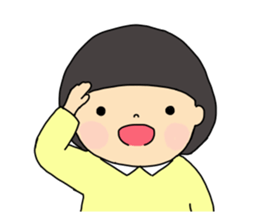 a bob girl mimi sticker #11593784