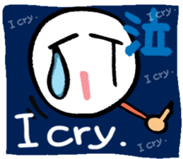 Reaction of a plate. sticker #11593835