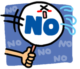 Reaction of a plate. sticker #11593838