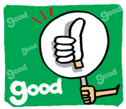 Reaction of a plate. sticker #11593839