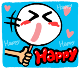 Reaction of a plate. sticker #11593842