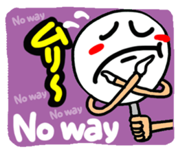 Reaction of a plate. sticker #11593854