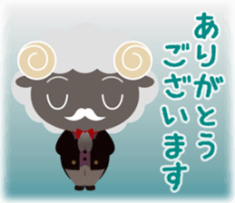 Black Sheep talks gracefully sticker #11594633