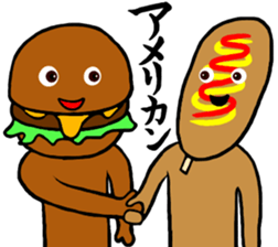 I am Corn dog sticker #11595286