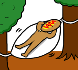 I am Corn dog sticker #11595289