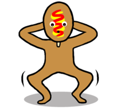 I am Corn dog sticker #11595307