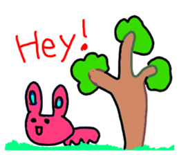 Drawing looks like drawn by a child 3 sticker #11595386