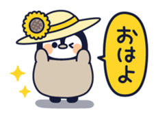 Relaxed penguin ( summer ver.) sticker #11595520