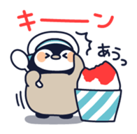 Relaxed penguin ( summer ver.) sticker #11595540