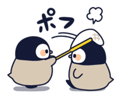 Relaxed penguin ( summer ver.) sticker #11595542