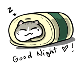 Annoying Staring Cat sticker #11596029