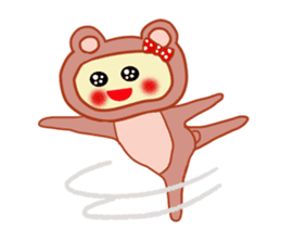 Bear princess# sticker #11596144