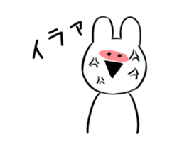 Extremely Rabbit sticker #11596181