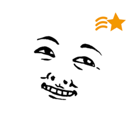easy to use it! Reaction face -w- sticker #11596232