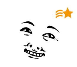 easy to use it! Reaction face -w- sticker #11596232