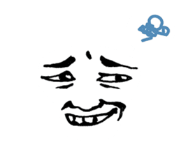 easy to use it! Reaction face -w- sticker #11596233