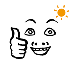 easy to use it! Reaction face -w- sticker #11596234