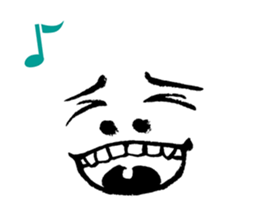 easy to use it! Reaction face -w- sticker #11596235