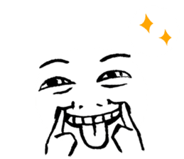 easy to use it! Reaction face -w- sticker #11596236