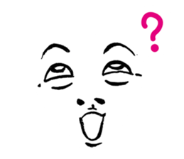 easy to use it! Reaction face -w- sticker #11596238