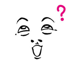 easy to use it! Reaction face -w- sticker #11596238