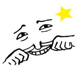 easy to use it! Reaction face -w- sticker #11596241