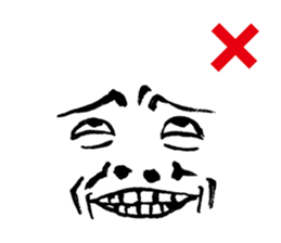 easy to use it! Reaction face -w- sticker #11596247