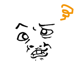 easy to use it! Reaction face -w- sticker #11596250