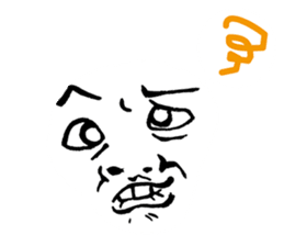 easy to use it! Reaction face -w- sticker #11596250