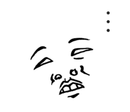 easy to use it! Reaction face -w- sticker #11596252