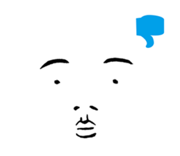 easy to use it! Reaction face -w- sticker #11596254