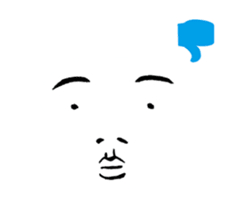 easy to use it! Reaction face -w- sticker #11596254