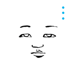 easy to use it! Reaction face -w- sticker #11596260