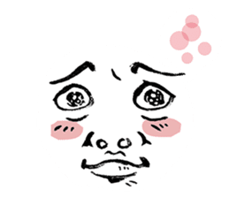 easy to use it! Reaction face -w- sticker #11596271