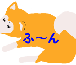 Shiba inu MOMO chan the third as well 19 sticker #11596550