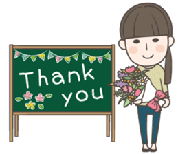 Rustic girl Sticker sticker #11596598