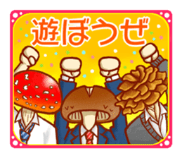 Mushroom boys. sticker #11596715