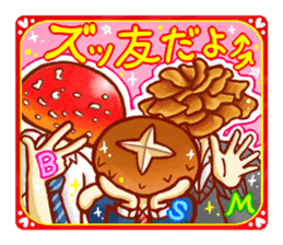 Mushroom boys. sticker #11596719