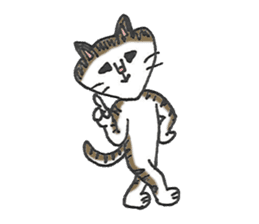 Lovely cat "Chibi" sticker #11596832