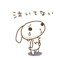 rabbit of an idol fan sticker #11597496