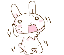 rabbit of an idol fan sticker #11597522