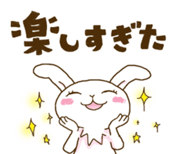 rabbit of an idol fan sticker #11597526