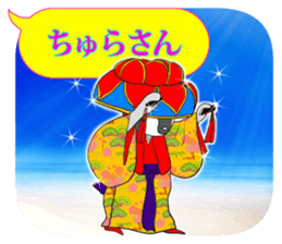 FUNNYBEGO & FRIENDS 19 for Okinawa sticker #11597842