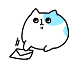 Cat is looking at the upper left sticker #11597962