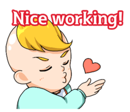 Go!Go! Cool Baby Tech-kun English ver. sticker #11598090