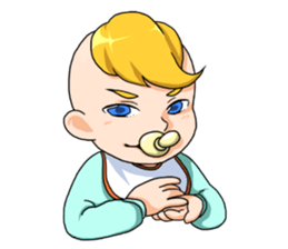 Go!Go! Cool Baby Tech-kun English ver. sticker #11598091