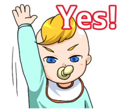 Go!Go! Cool Baby Tech-kun English ver. sticker #11598094