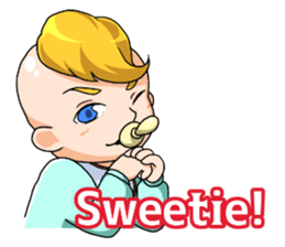 Go!Go! Cool Baby Tech-kun English ver. sticker #11598097