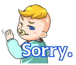 Go!Go! Cool Baby Tech-kun English ver. sticker #11598100