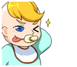 Go!Go! Cool Baby Tech-kun English ver. sticker #11598102